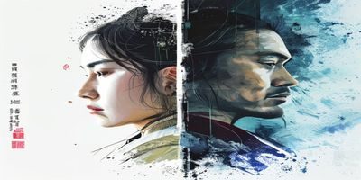 亚洲国产高清画质对比展示图，左侧模糊画面与右侧高清画面形成鲜明对比，画质提升效果显著